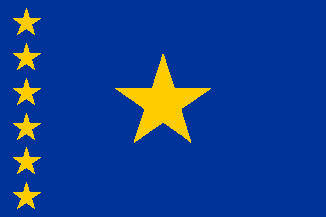 Nationella flagga, Republiken Kongo om
