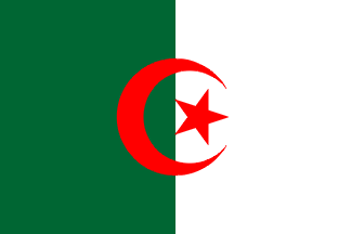 Nationella flagga, Algeriet