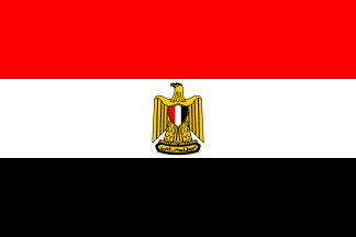 Nationella flagga, Egypten