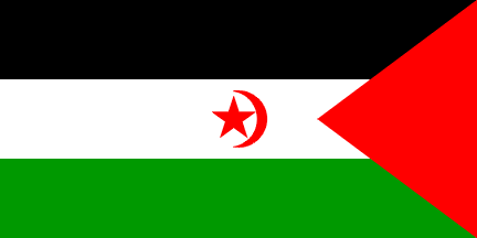 Nationella flagga, Västsahara