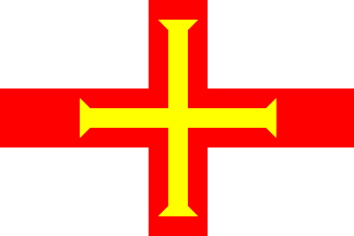 Nationella flagga, Guernsey