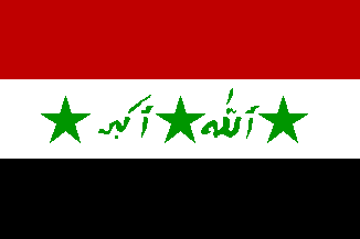 Nationella flagga, Irak