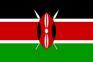 Nationella flagga, Kenya