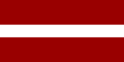 Nationella flagga, Lettland