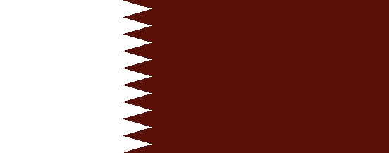 Nationella flagga, Qatar