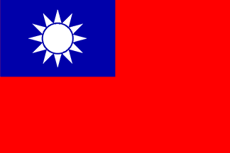 Nationella flagga, Taiwan