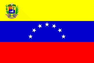 Nationella flagga, Venezuela