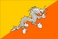 Nationella flagga, Bhutan